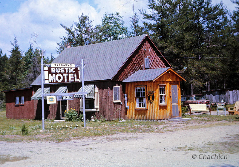Trenarys Rustic Motel - 1963 Photo From Chachich (newer photo)